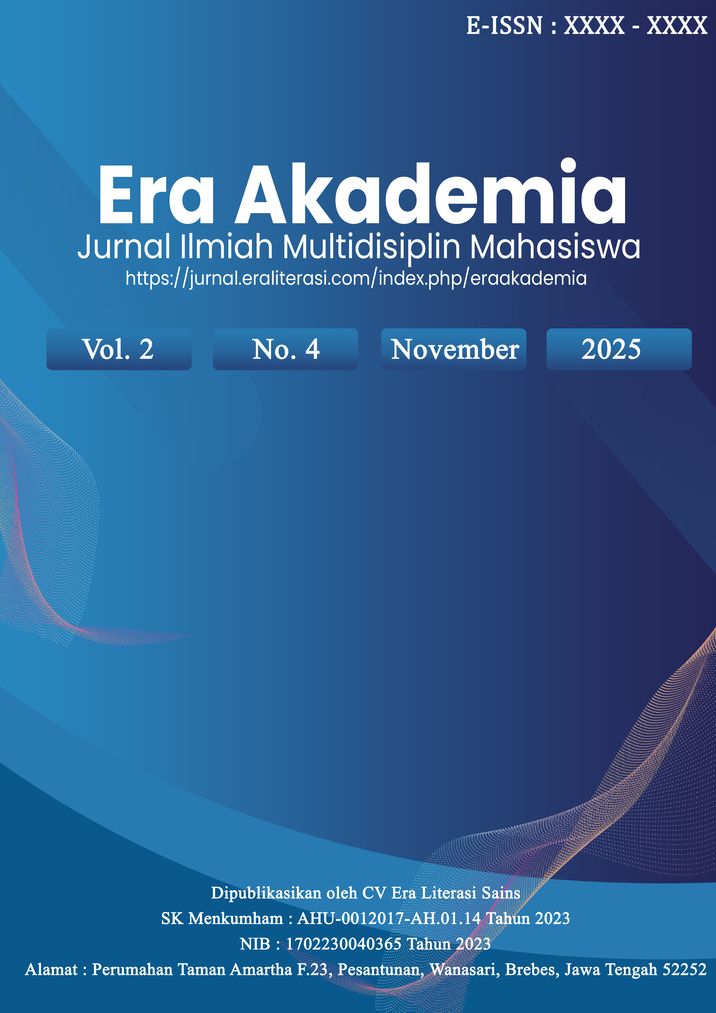 					View Vol. 2 No. 4 (2025): November
				